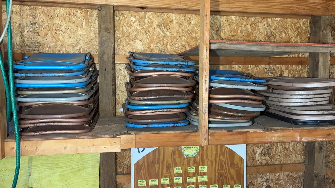Approximately 42 Metal Folding Chairs