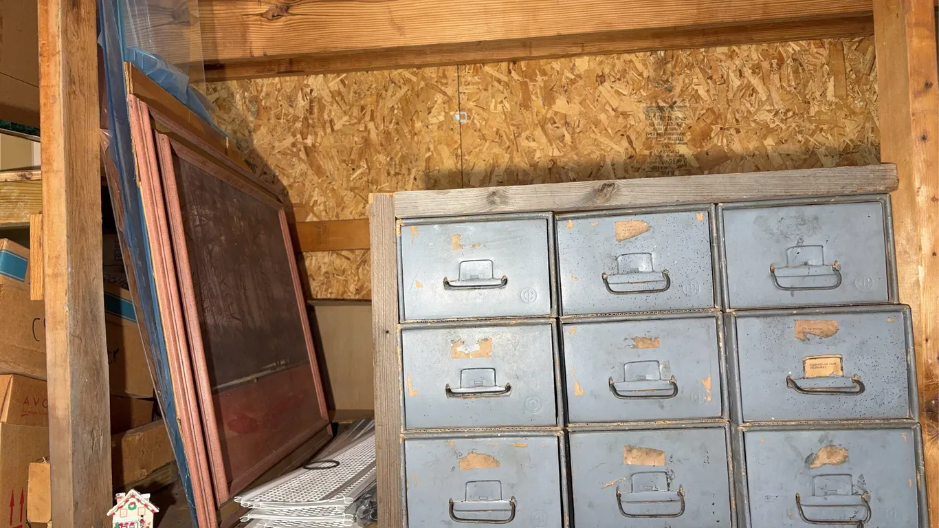 Nine Drawers Miscellaneous Hardware