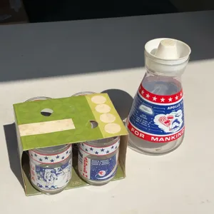 2 Apollo 14 Glasses NIB and Apollo Carafe