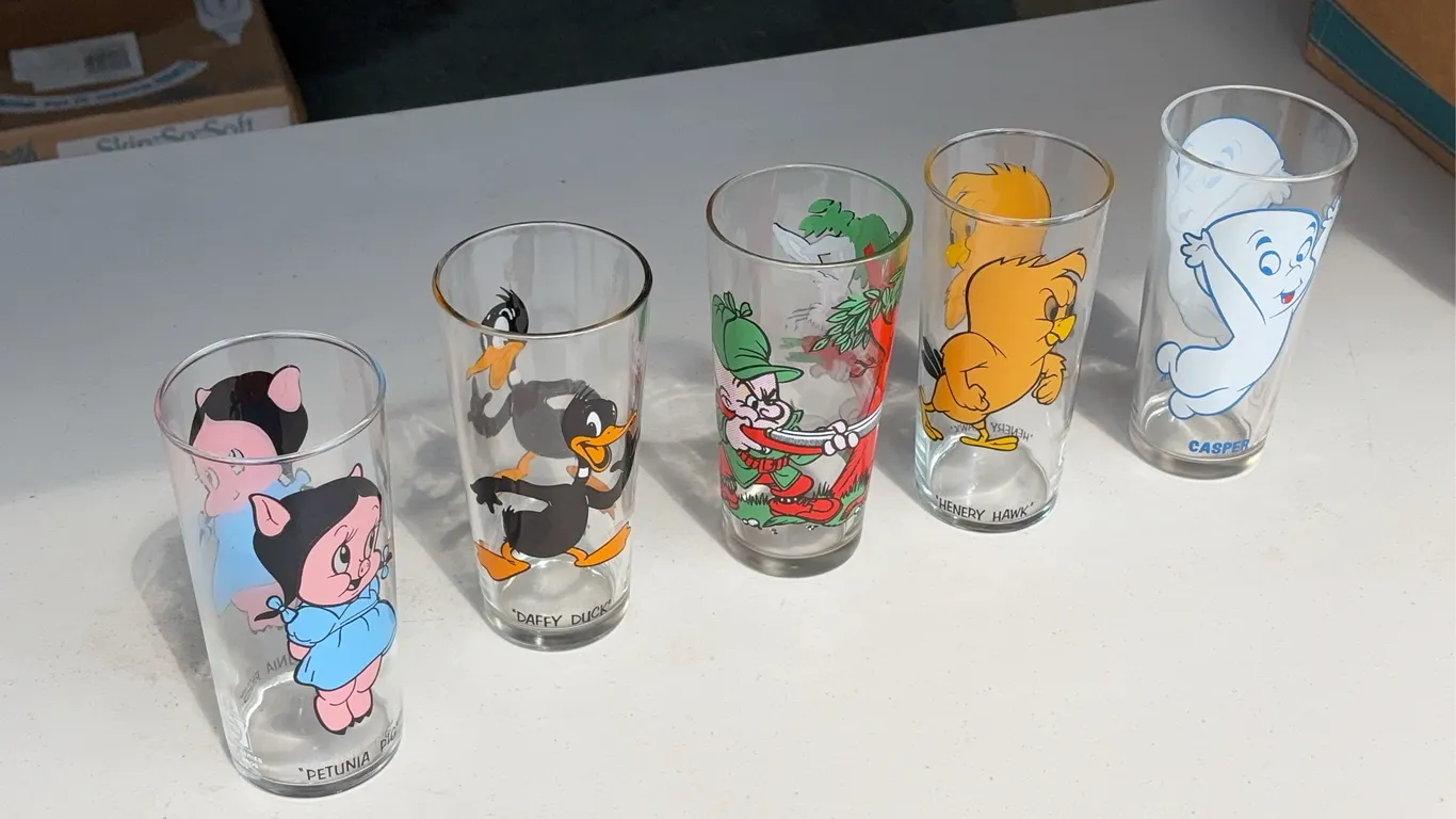 Pepsi Character Glasses