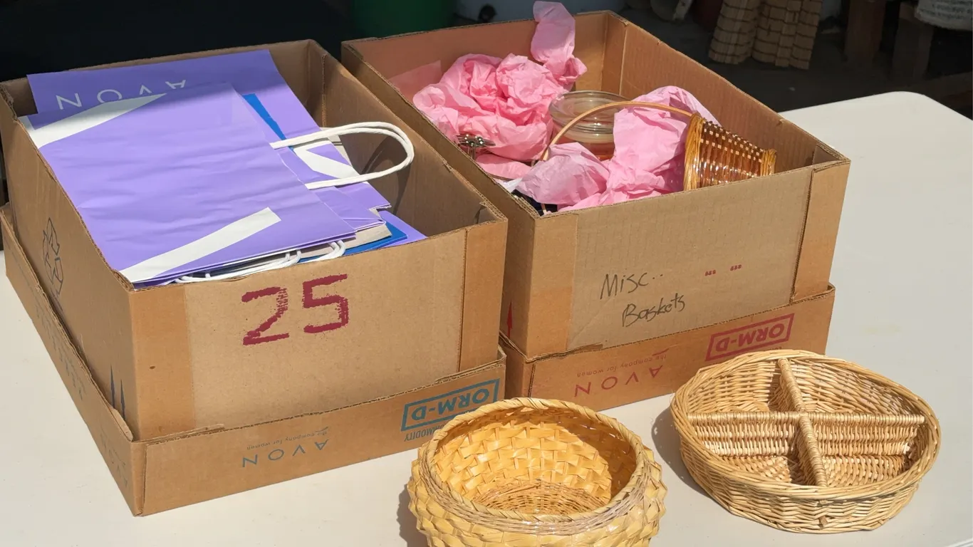 Avon Baskets and Bags