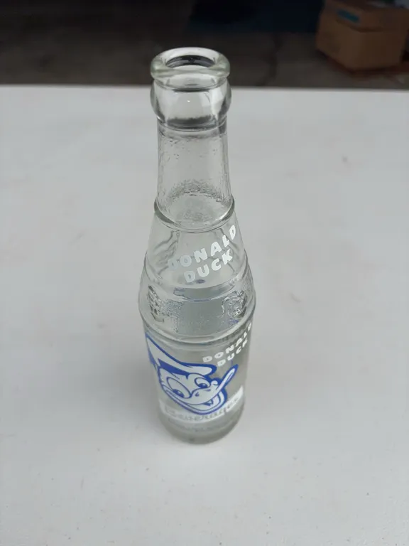 Donald Duck Soda Bottle