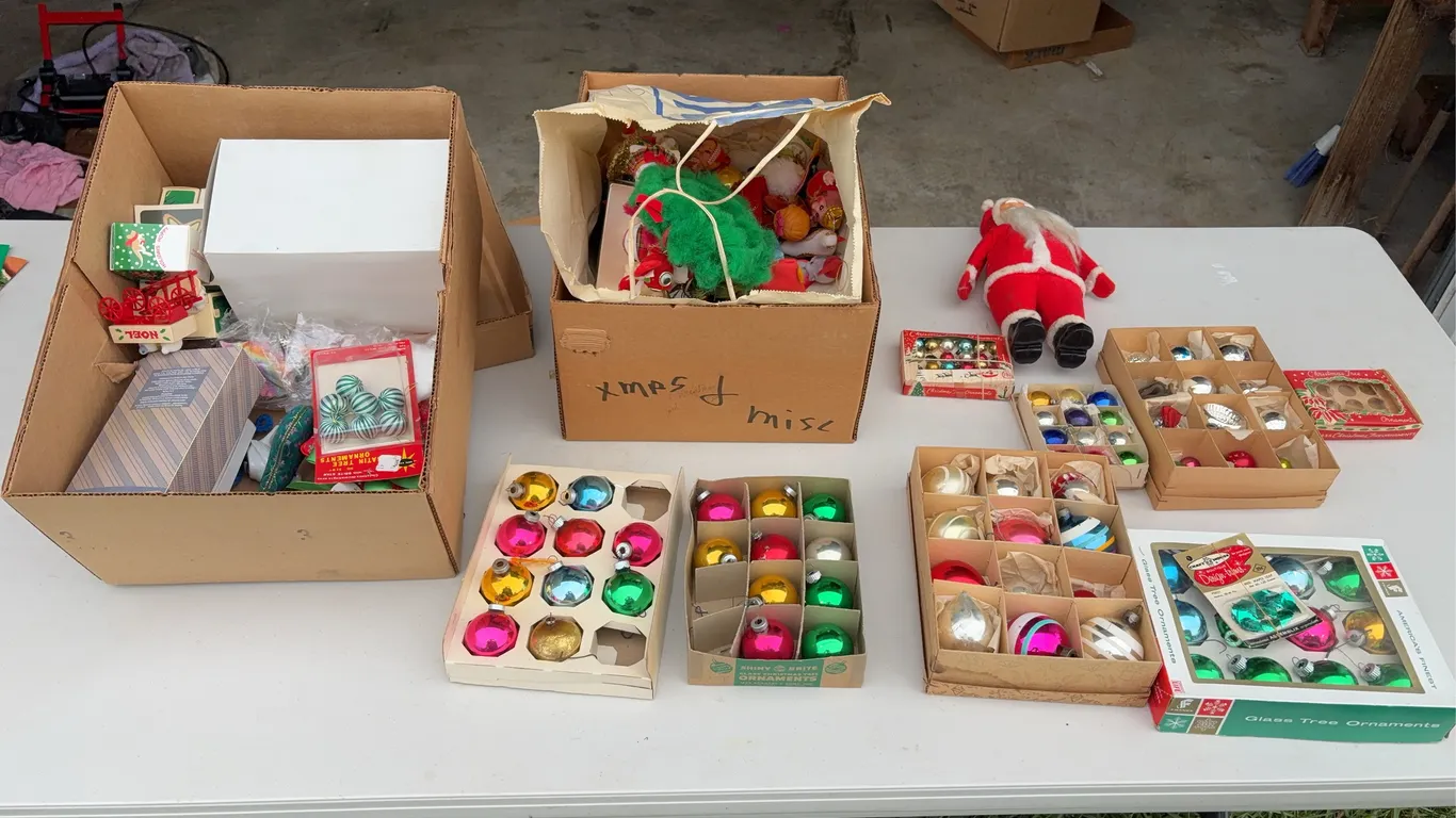Vintage Christmas Decorations