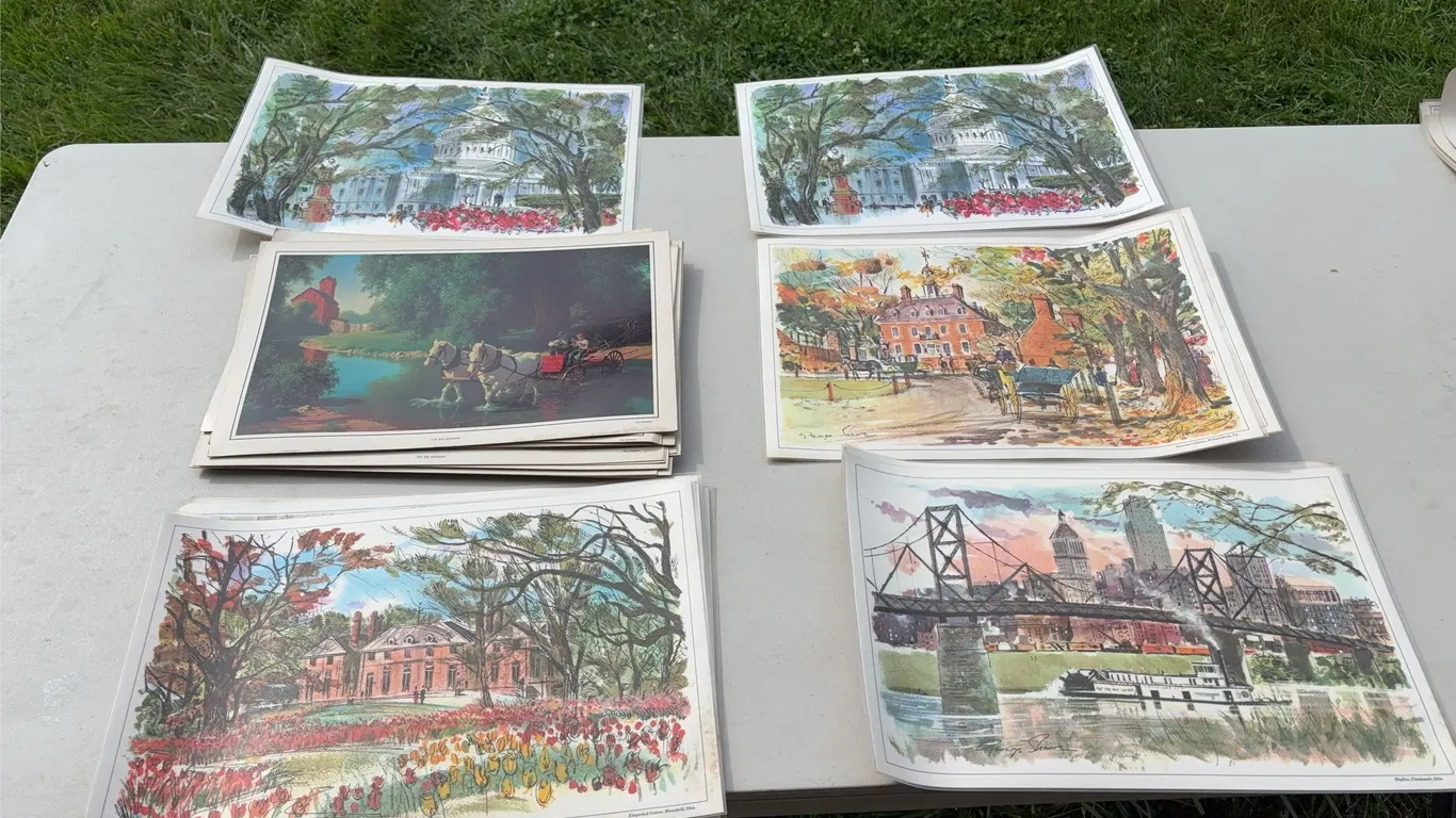 Vintage Placemats Plastic