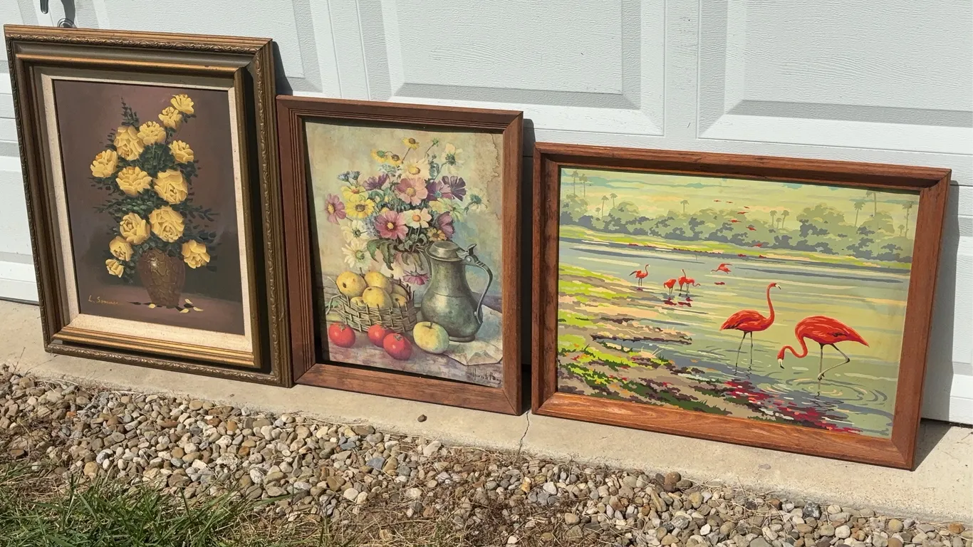 Three Oil Paintings