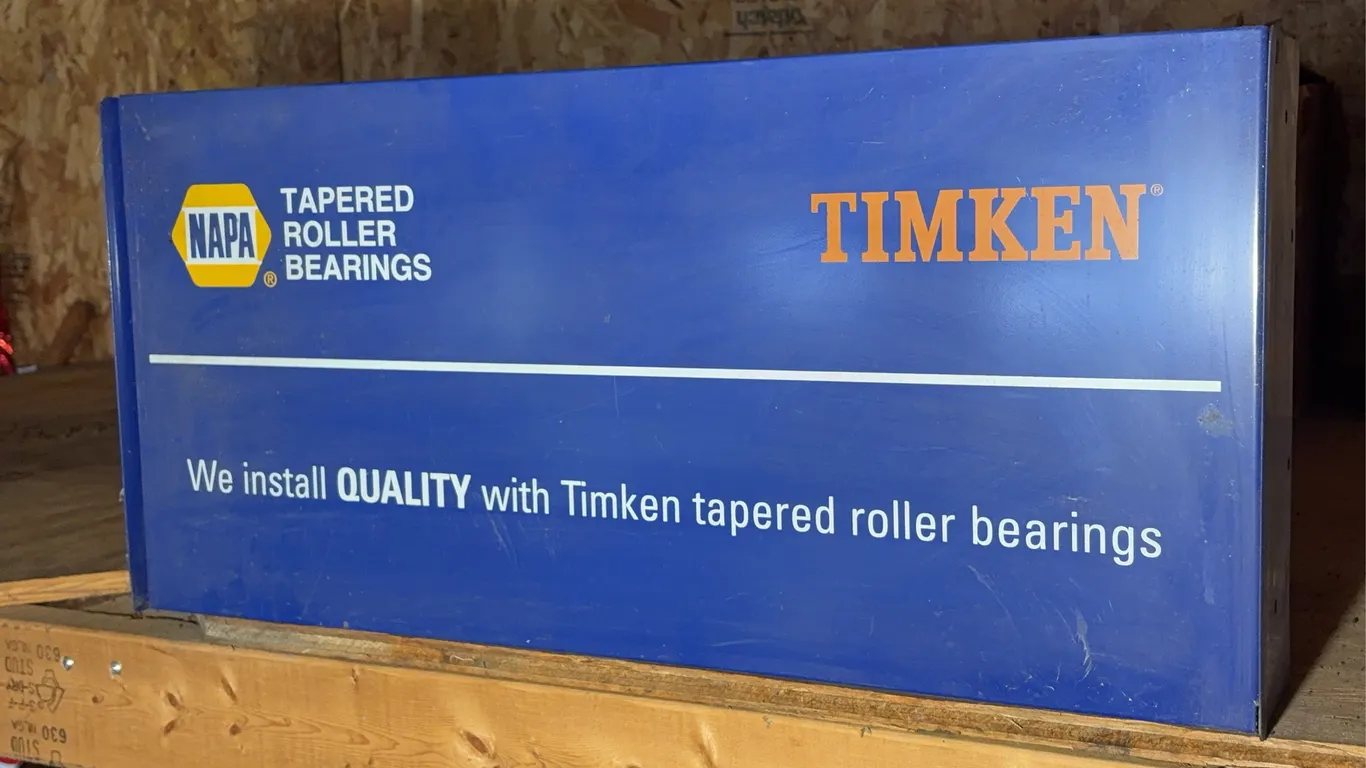 Napa Timpken Roller Bearings Cabinet