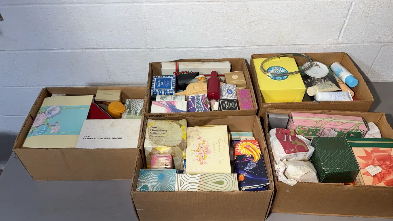Five Boxes of Avon