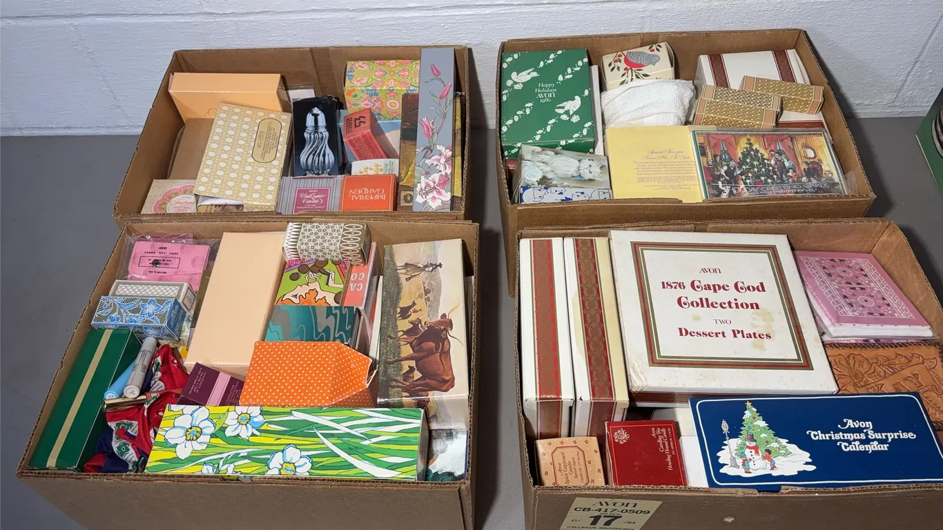 Four Boxes of Avon