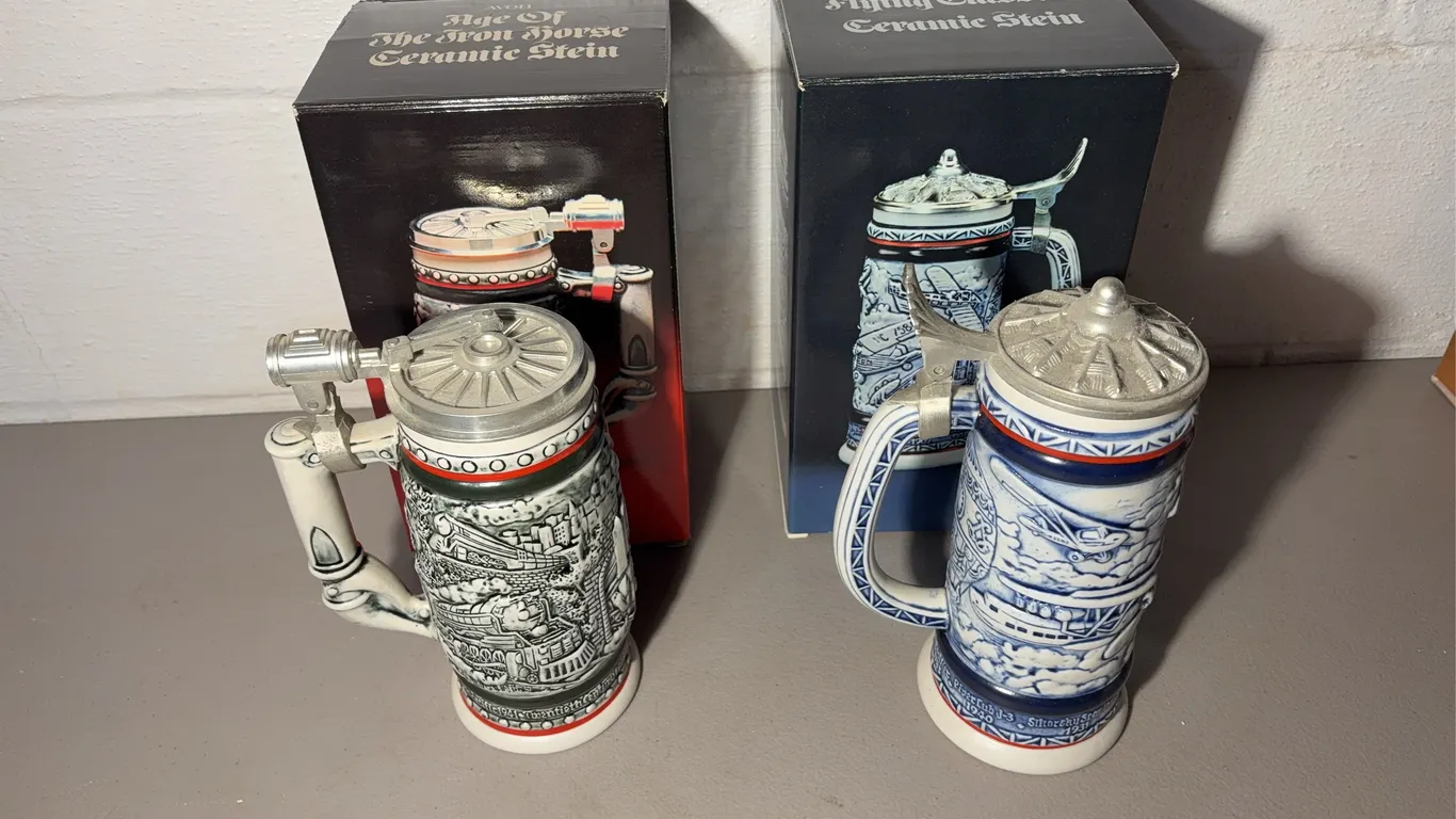 Two Avon Stein's