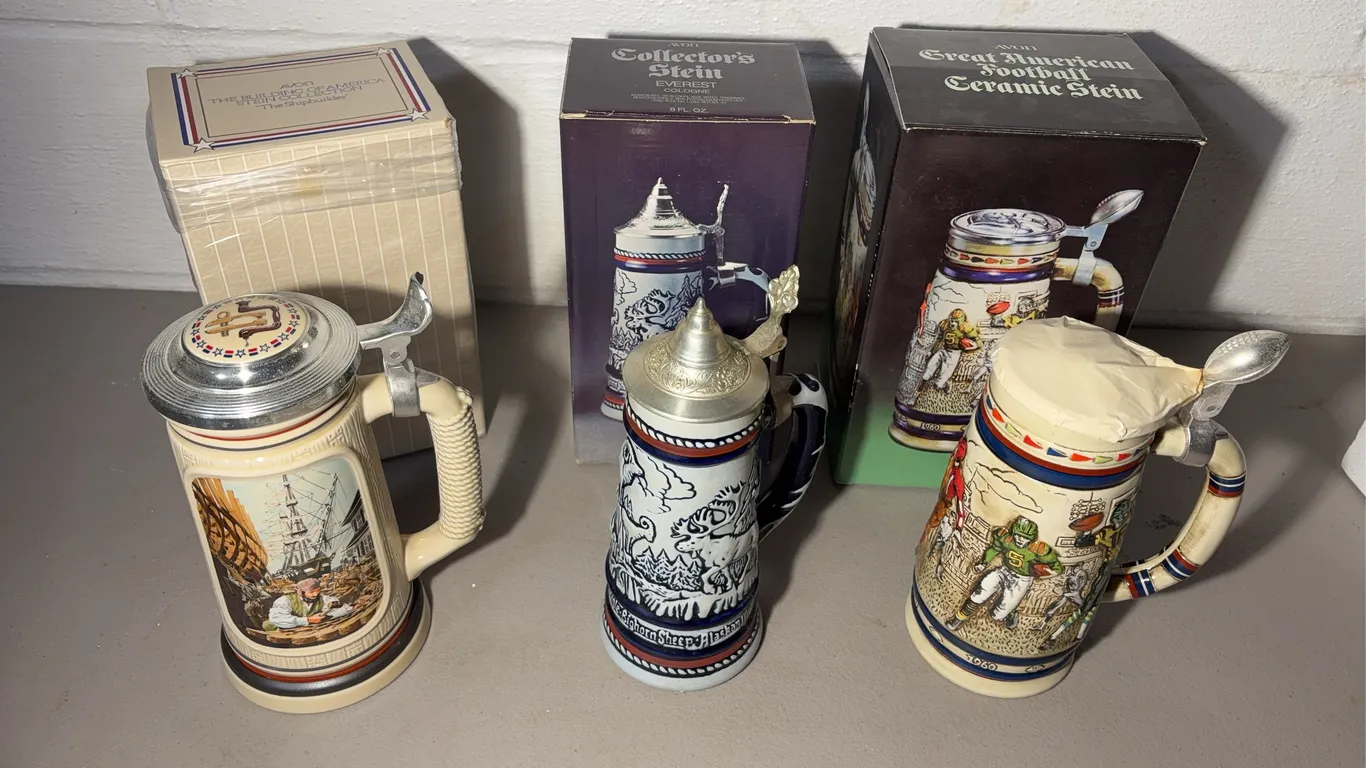 Three Avon Stein's