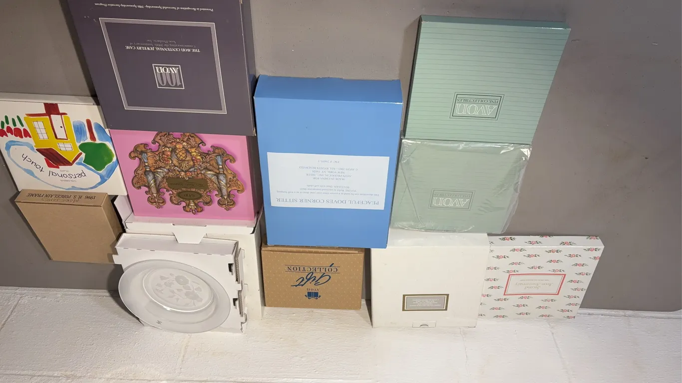 Avon Plates and Other Items