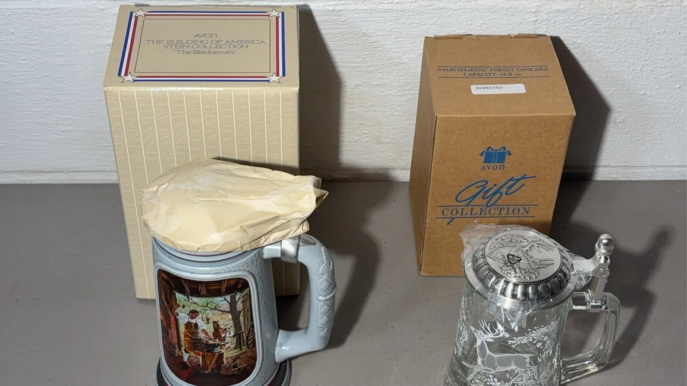 Two Avon Stein's