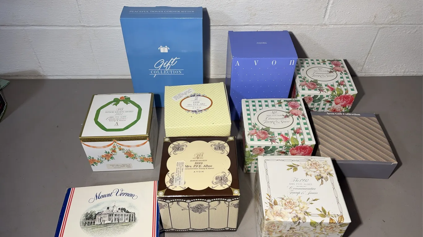 Avon Cups and Saucers and More