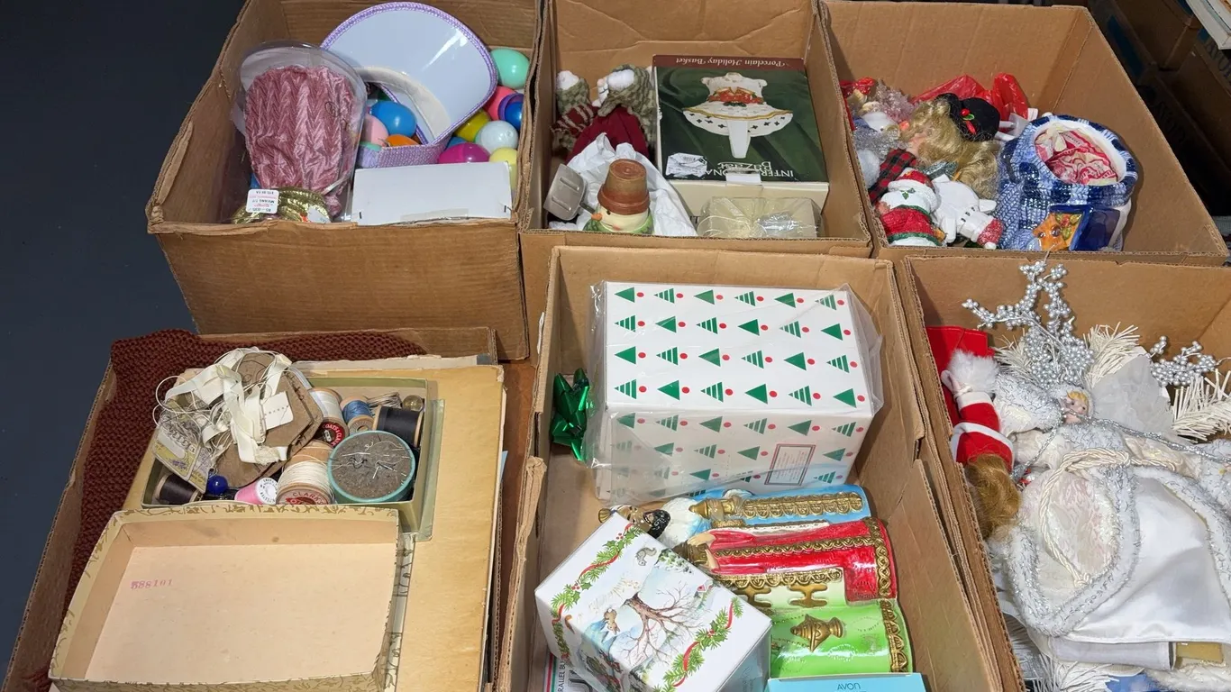 Five Boxes Christmas/Easter Decorations and More