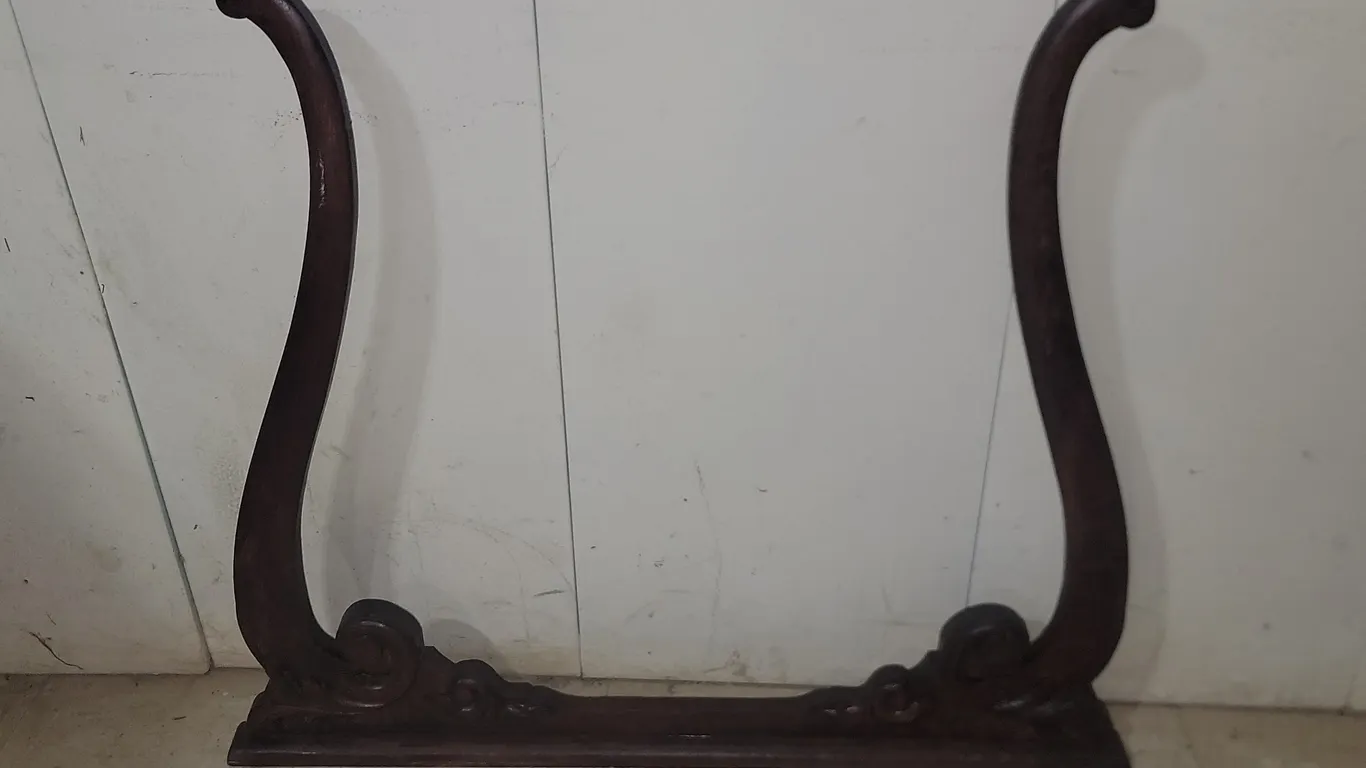Vintage Dresser Wishbone Mirror Frame (Frame Only) 36"X31"