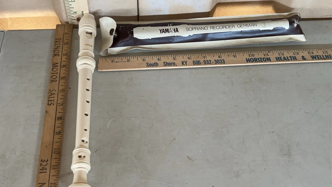 Vintage Yamaha Soprano Recorder German