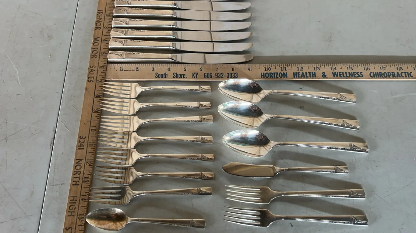 22 Pc Vintage Nobility Plate Flatware