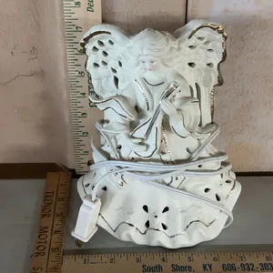 Ceramic Angle Light/Lamp 8.5" Tall