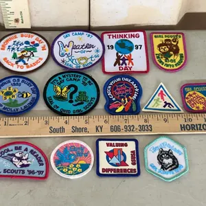 13 Girl Scouts Patches 1995-1998