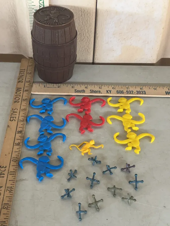 1966 Barrel Of Monkeys W/Some Jacks