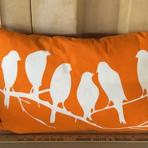 Newport Bird Decor Pillow Filled W/Dawn Feathers 19"X13"
