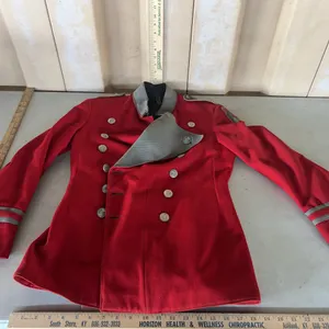 Vintage Marching Band Uniform Jacket Minford High School, Tags Marked Pettibone Bros Mfg Co Cincinna