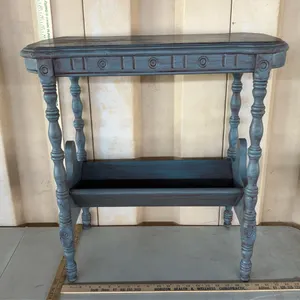 Vintage Wood Accent Table 24"X12"X24"