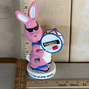 Energizer Bunny Bobble Head 7.5" Tall
