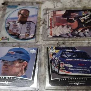 Dale Earnhardt and Dale Earnhardt Jr. NASCAR Card Lot
