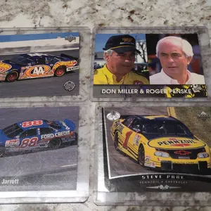 NASCAR Trading Card Lot: Petty, Penske, Park, Jarrett