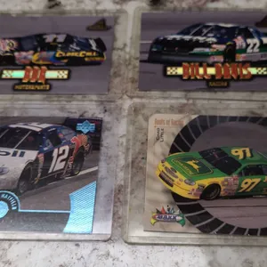 1990s NASCAR Driver Cards Brett Bodine Burton Little Mayfield