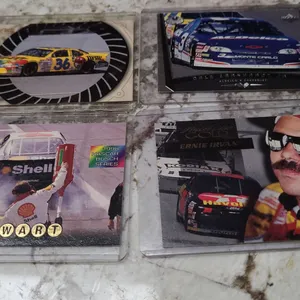1990s NASCAR Racing Cards Including Stewart, Earnhardt Jr., Irvan