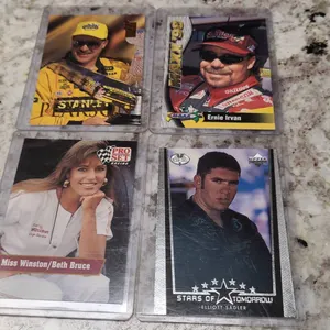 NASCAR Racing Card Lot: Pearson, Irvan, Sadler, Bruce