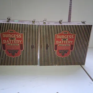 Antique Burgess Battery 45 Volts