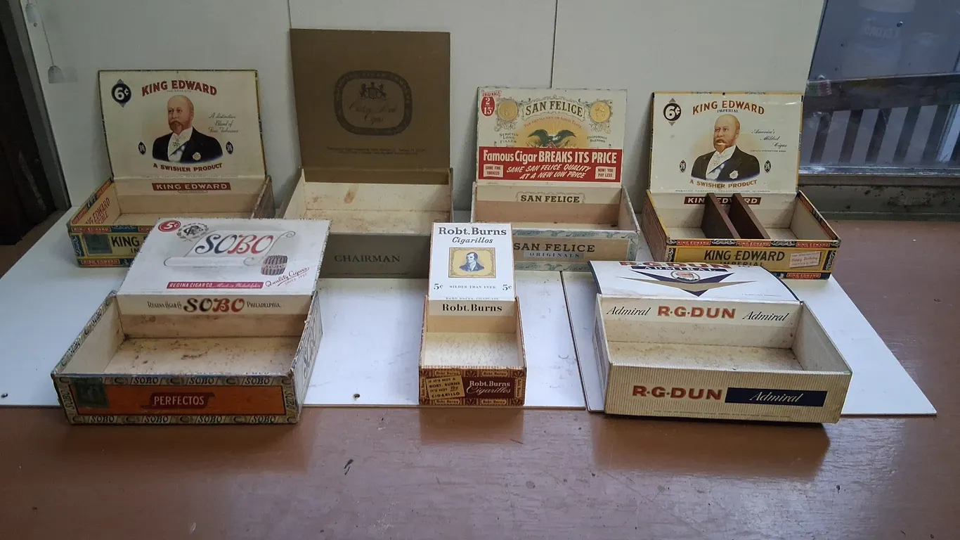 Vintage Cigar Boxes