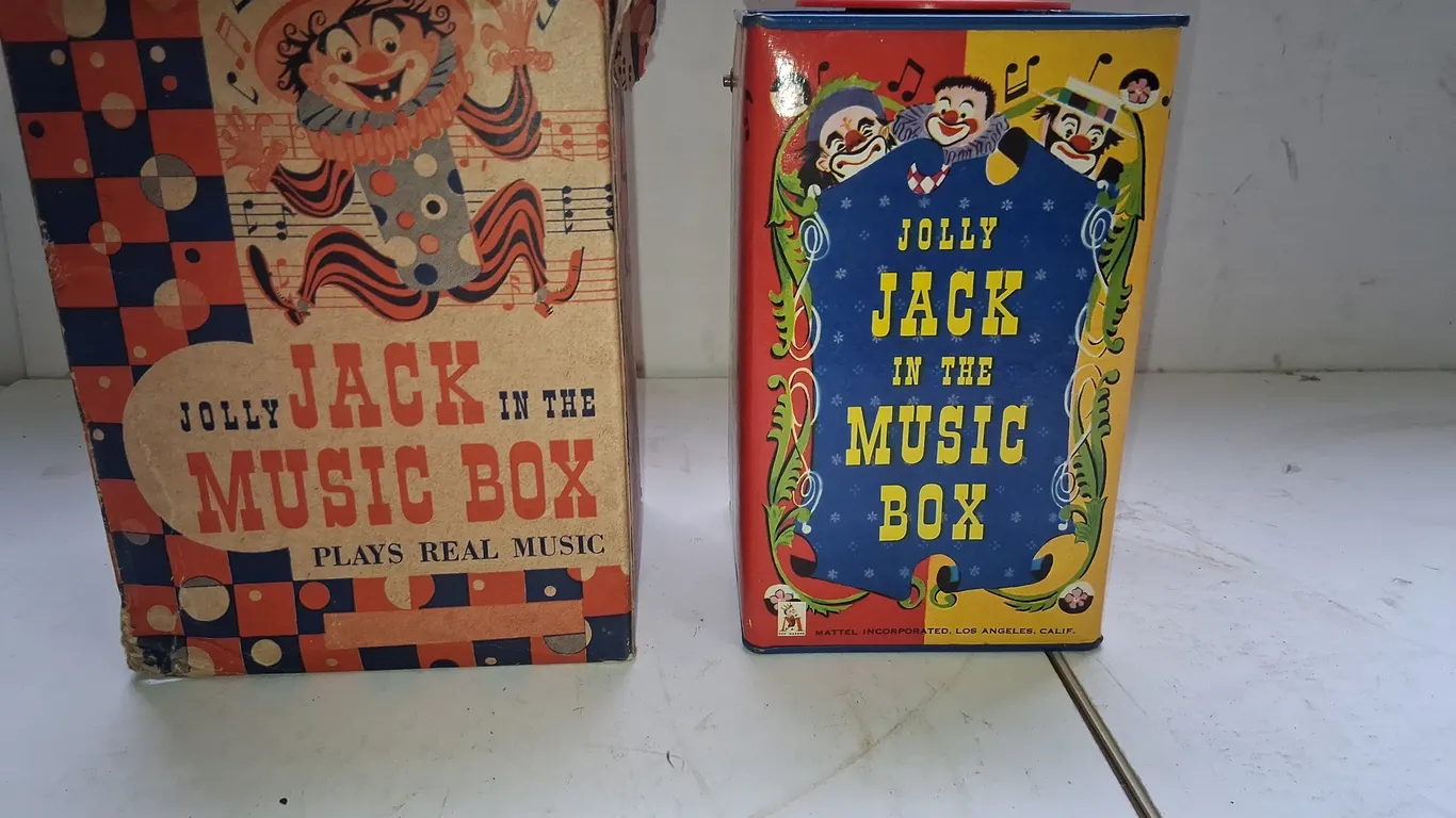 Vintage Jack in the Music Box