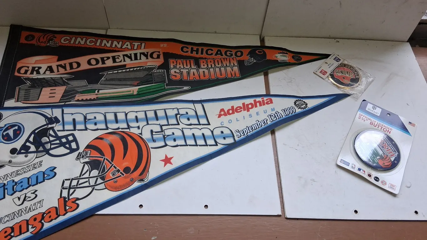 Cincinnati Bengals Parafanalia