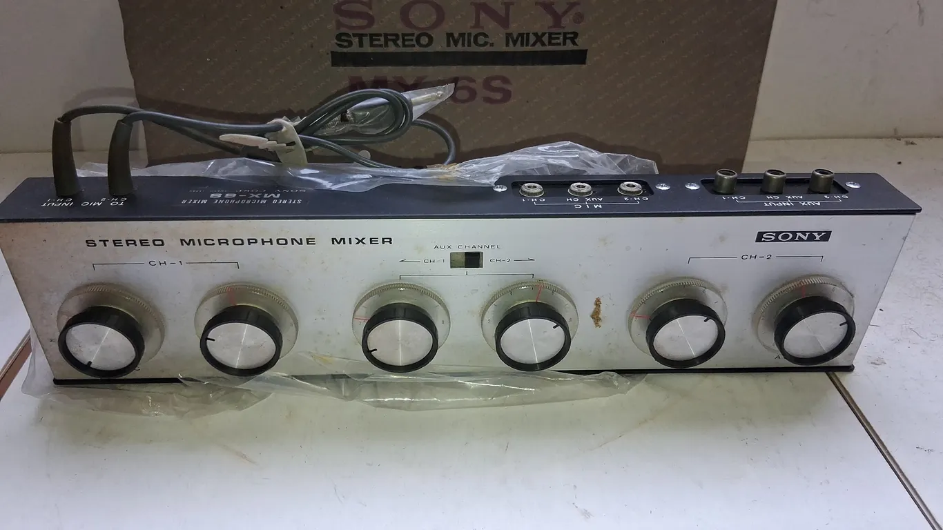 Vintage Sony Stereo Mic.Mixer