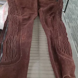 Dublin Brown Suede Schooling Chaps