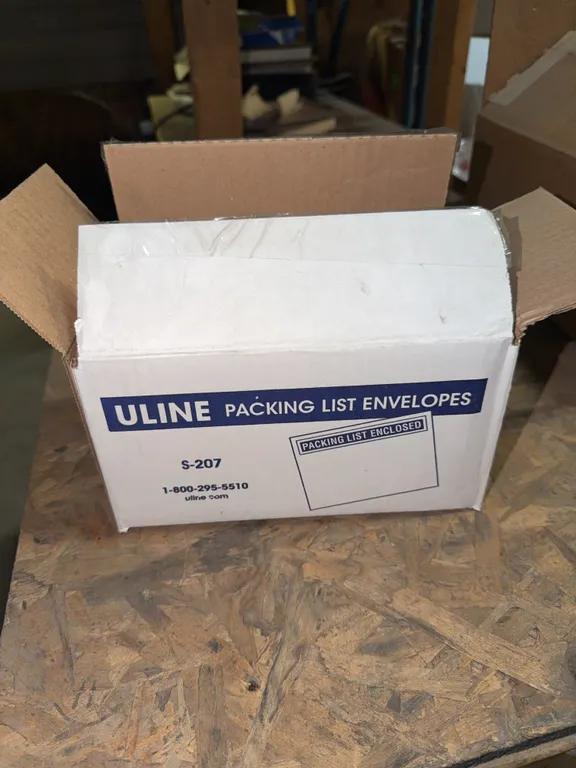 3/4 Full Brand New Packing List Envelopes