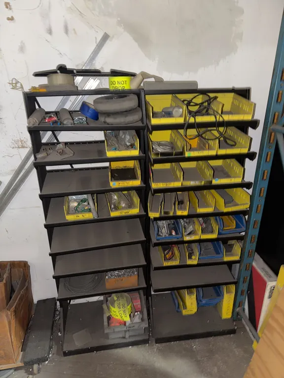 Bolt Bin with Hardware Rack Included
