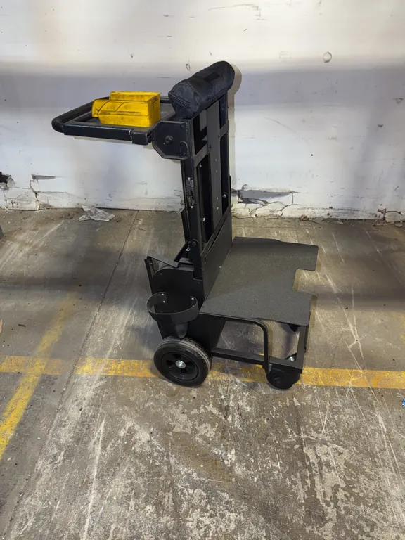 Rolling Work Cart (Tool Bags from Past lots Clip on them sold seprate)