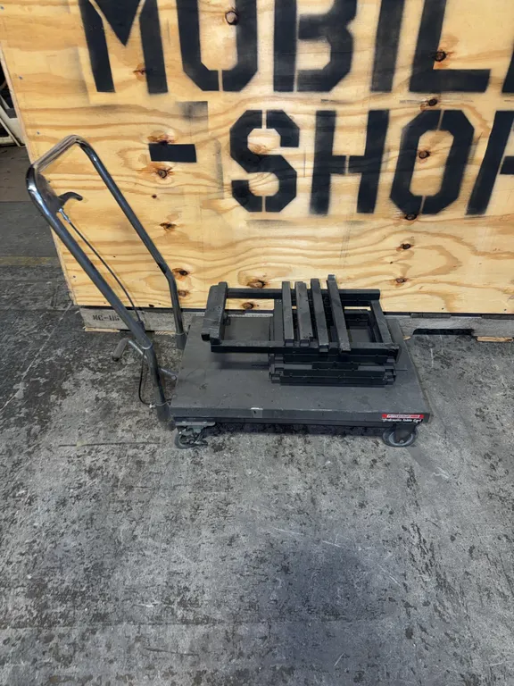 Pittsburgh hydraulic table cart