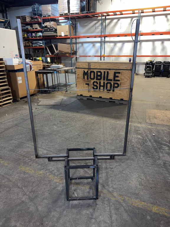 Paint Drying Rack on Wheels