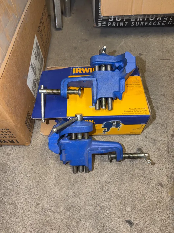 Pair Of Irwin 3” Vise