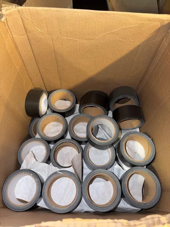 Box of Black Duck Tape
