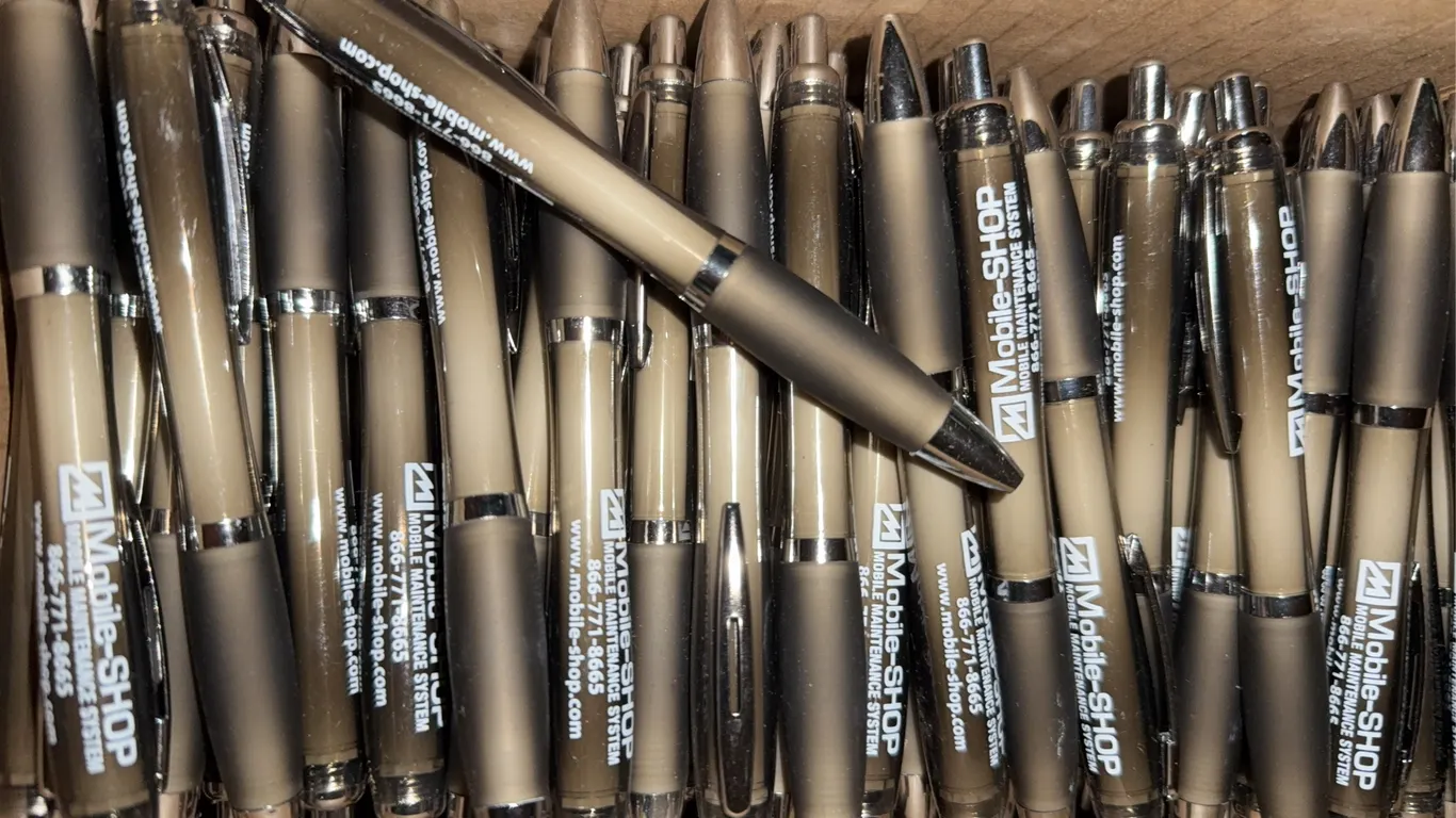 Box of pens