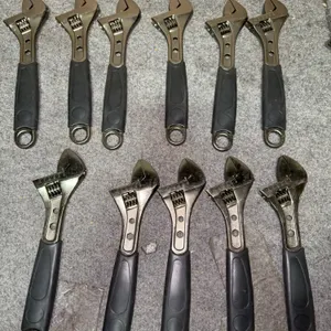 Set of 11 brand new 10 inches adjustable wrenches