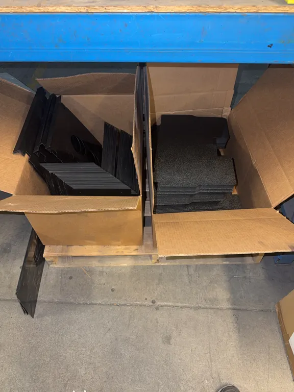 Two Box’s of Plastic Tool Cart Siding