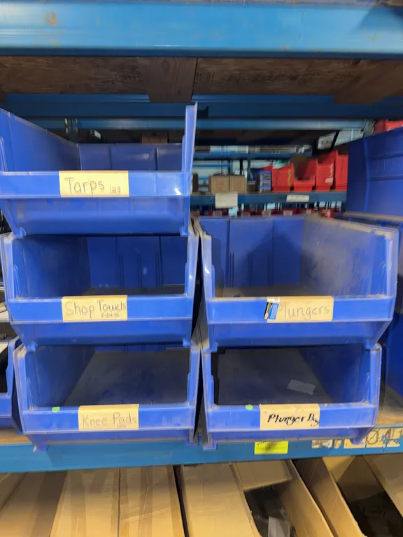 Plastic Storage Bins